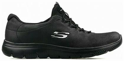 Skechers Oh So Smooth Γυναικεία Sneakers Μαύρα