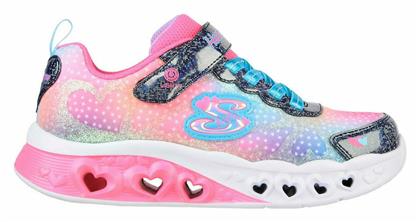 Skechers Παιδικά Sneakers Flutter Heart με Φωτάκια Μπλε