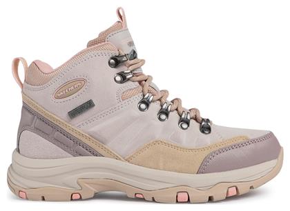 Skechers Rocky Mountain Γυναικεία Ορειβατικά Μποτάκια Αδιάβροχα Μπεζ