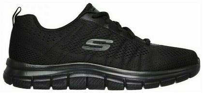 Skechers Track Moulton Ανδρικά Αθλητικά Παπούτσια Running Μαύρα από το Modivo