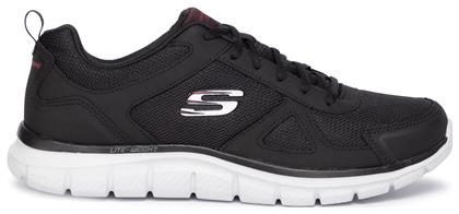 Skechers Track Scloric Ανδρικά Αθλητικά Παπούτσια Running Μαύρα από το MybrandShoes