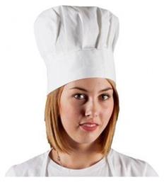 About Basics Σκούφος Σεφ Λευκός
