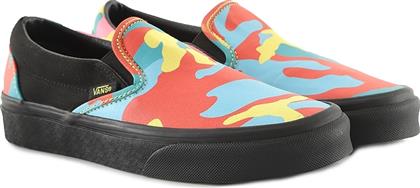 Slip On Vans Classic VN0A38F7ULX1-Neon Camo