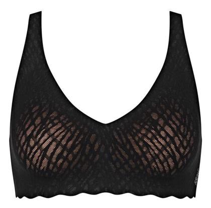 Sloggi Zero Feel Μαύρο Γυναικείο Bralette Σουτιέν