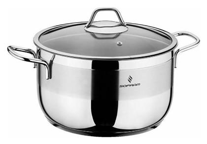 Sofram Soft Βαθιά Ανοξείδωτη Κατσαρόλα από το 24home