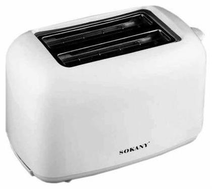 Sokany HJT-022 Φρυγανιέρα 2 Θέσεων 700W Λευκή