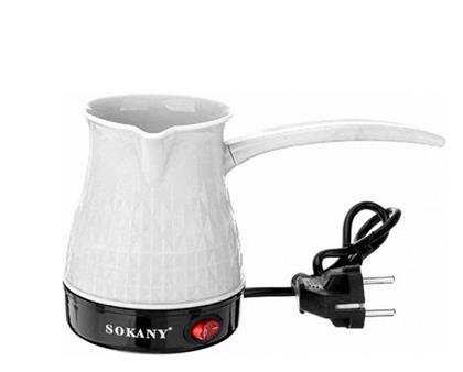 Sokany SK-219 Ηλεκτρικό Μπρίκι 600W με Χωρητικότητα 500ml White