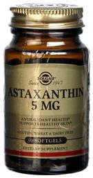 Solgar Astaxanthin 5mg 30 μαλακές κάψουλες