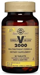 Solgar Formula VM-2000 Multinutrient System for the 21st Century Βιταμίνη για Ενέργεια 90 ταμπλέτες