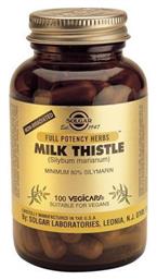 Solgar Milk Thistle 100 φυτικές κάψουλες