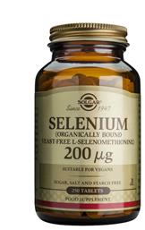 Solgar Selenium 200mcg 250 ταμπλέτες