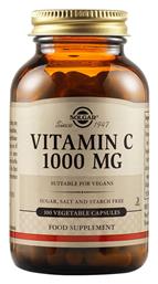 Solgar Vitamin C Βιταμίνη 1000mg 100 φυτικές κάψουλες
