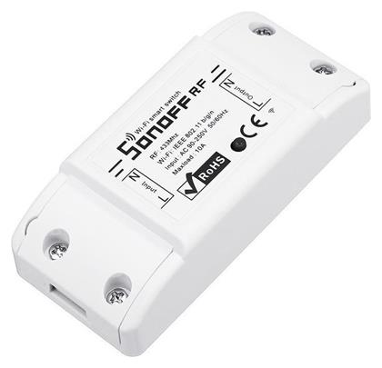 Sonoff RF2 Smart Ενδιάμεσος Διακόπτης με Wi-Fi και RF