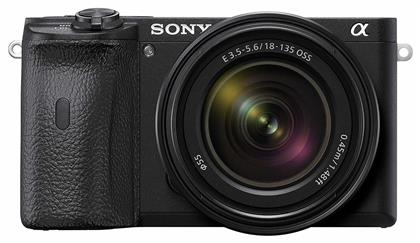 Sony Mirrorless Φωτογραφική Μηχανή α6600 Crop Frame Kit (E 18-135mm F3.5-5.6 OSS) Black