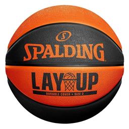 Spalding Μπάλα Μπάσκετ Outdoor Lay up Orange/Black Size 7 από το Outletcenter