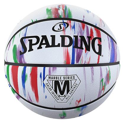 Spalding Marble Series Rainbow Μπάλα Μπάσκετ Outdoor από το Plus4u