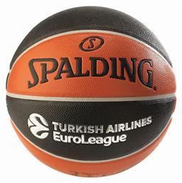 Spalding TF-500 Euroleague Official Replica Μπάλα Μπάσκετ Indoor/Outdoor από το MybrandShoes