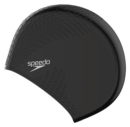 Speedo Bubble Active Σκουφάκι Κολύμβησης Ενηλίκων από Σιλικόνη Μαύρο από το Plus4u