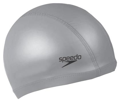 Speedo Pace Σκουφάκι Κολύμβησης Ενηλίκων από Πολυεστέρα Ασημί