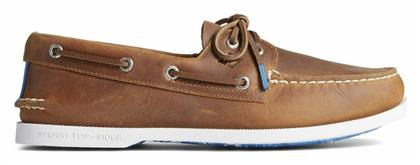 Sperry Top-Sider Δερμάτινα Ανδρικά Boat Shoes Tan