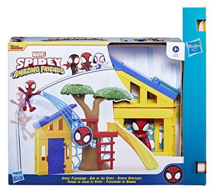 Spidey And His Amazing Friends Spidey Playground Scene Playset Hasbro