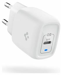 Spigen Φορτιστής Χωρίς Καλώδιο με Θύρα USB-C 20W Power Delivery Λευκός (Powerarc Arcstation Pro)