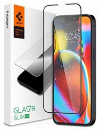 Spigen GLAS.tR Slim 2.5D Full Face Tempered Glass (iPhone 14 / 13 / 13 Pro) από το Uniqueshop