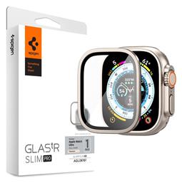 Spigen Glas.TR Slim Pro Μεταλλική Θήκη Titanium για το Apple Watch Ultra 49mm από το e-shop