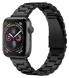 Spigen Modern Fit Λουράκι Μεταλλικό Μαύρο (Apple Watch 42/44mm)