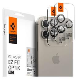 Spigen Optik Pro EZ Fit Προστασία Κάμερας Tempered Glass Γκρι 2-pack για το Iphone 14 Pro / Pro Max / 15 Pro / Pro Max / 16 Pro / Pro Max / 17 Pro / Pro Max