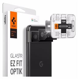 Spigen Optik.TR Ez Fit 2pcs Προστασία Κάμερας Tempered Glass για το Google Pixel 8