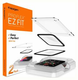 Spigen ProFlex EZ Fit Full Face Tempered Glass Προστατευτικό Οθόνης για το Apple Watch 44mm από το e-shop