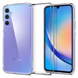 Spigen Ultra Hybrid Back Cover Σιλικόνης Crystal Clear (Galaxy A34)