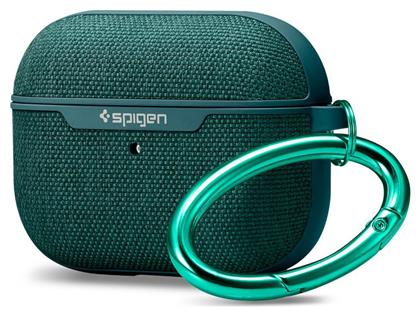 Spigen Urban Fit Θήκη Σιλικόνης με Γάντζο σε Πράσινο χρώμα για Apple AirPods Pro