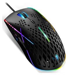 Spirit of Gamer Xpert-M100 RGB Gaming Ποντίκι 12400 DPI Μαύρο από το Designdrops