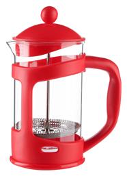 Καφετιέρα Γαλλικού Χειρός Πλαστική Κόκκινη 800ml