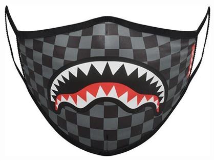 Sprayground Face Mask Sharks in Paris Grey 1τμχ