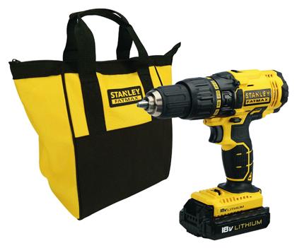 Stanley Fatmax Κρουστικό Δραπανοκατσάβιδο Μπαταρίας 18V 1x1.3Ah