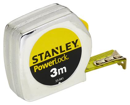 Stanley Powerlock με Κέλυφος ABS 0-33-238 3m x 12.7mm