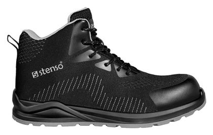 Stenso Pro Αδιάβροχο Μποτάκι Ασφαλείας Μαύρο S1PS με Πιστοποίηση ESD