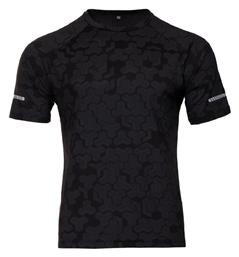 Stenso T-Shirt Εργασίας Γκρι με Ανακλαστικές Ταινίες