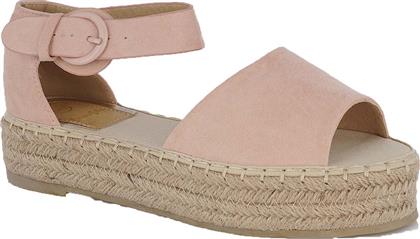 Suede δίπατη εσπαντρίγια - Ροζ