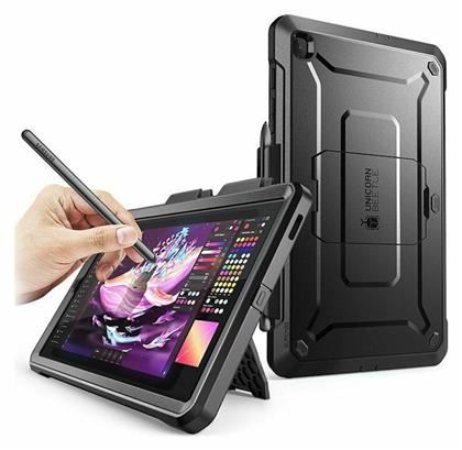 Supcase Unicorn Beetle Pro Samsung Back Cover Πλαστικό Μαύρο (Galaxy Tab S6 Lite 10.4)