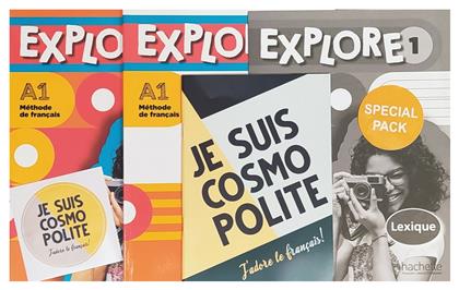 Super Pack Explore 1, Livre d'Eleve + Cahier D' Activites + Lexique + Cadeau Surprise