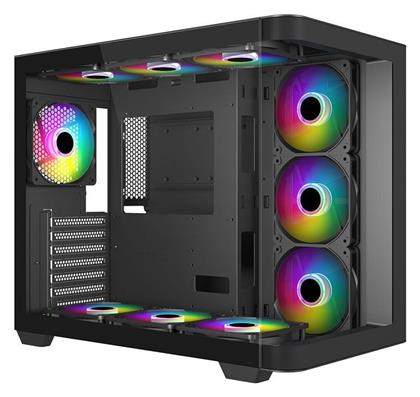 Supercase HallStatt HA30A Gaming Midi Tower με Πλαϊνό Παράθυρο