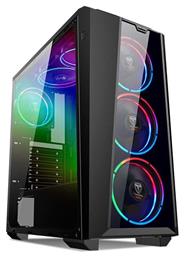 Supercase Raider RA08A Gaming Midi Tower με Πλαϊνό Παράθυρο