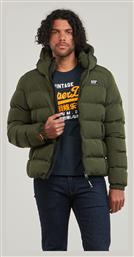 Superdry Μπουφάν Puffer Χακί