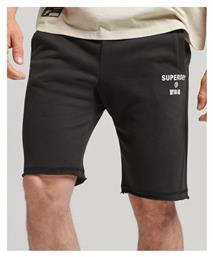 Superdry Αθλητική Ανδρική Βερμούδα Μαύρη