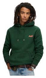 Superdry D1 Ovin Φούτερ Enamel Green με Κουκούλα