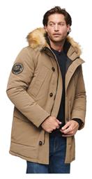 Superdry Everest Μπουφάν Παρκά Sandy Brown